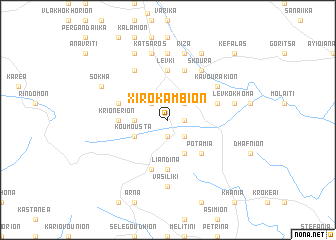 map of Xirokámbion