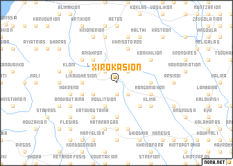 map of Xirokásion