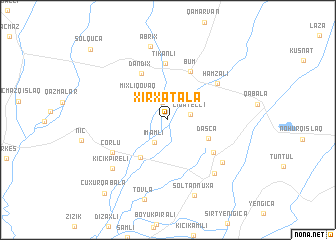 map of Xırxatala