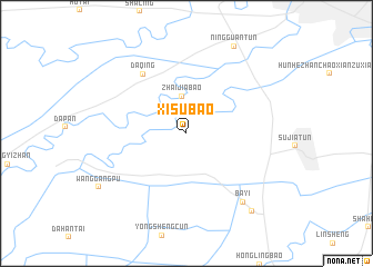 map of Xisubao