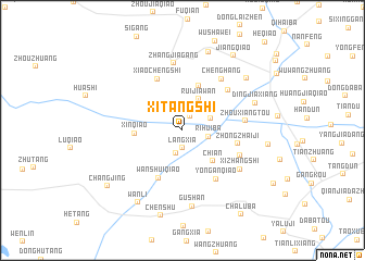 map of Xitangshi