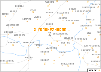 map of Xiyanghezhuang