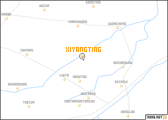 map of Xiyangting