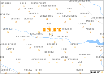 map of Xizhuang