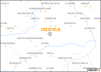 map of Xocoyolo