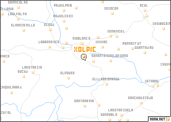 map of Xolpic