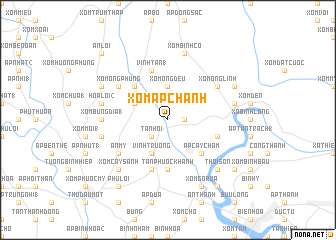 map of Xóm Ấp Chanh