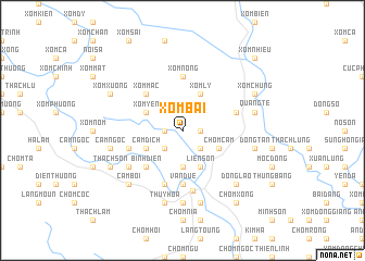 map of Xóm Bai