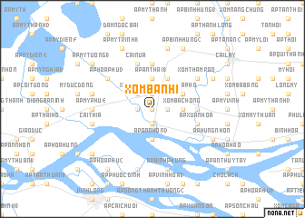 map of Xóm Bà Nhì