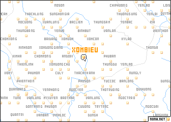 map of Xóm Biều