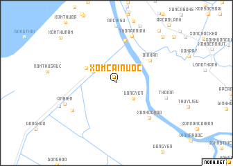 map of Xóm Cái Nước