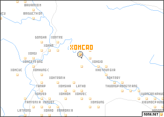 map of Xóm Cao
