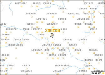 map of Xóm Câu