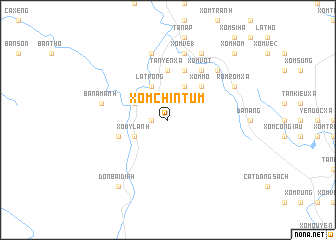 map of Xóm Chin Tum