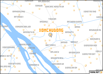 map of Xóm Chu Ðông