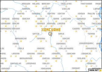 map of Xóm Cửa He