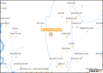 map of Xóm Ðá Dủng