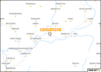 map of Xóm Ðang Na