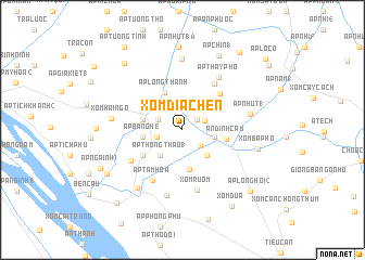 map of Xóm Ðìa Chen