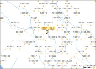 map of Xóm Diên