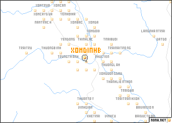 map of Xóm Ðình (1)