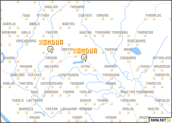 map of Xóm Dùa