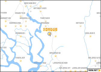 map of Xóm Dữa