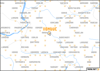 map of Xóm Ðúc