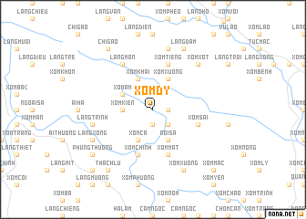 map of Xóm Dy