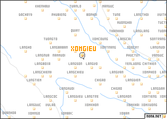 map of Xóm Giều