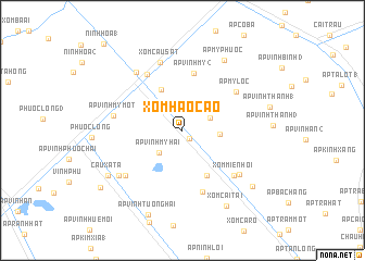 map of Xóm Hào Cáo
