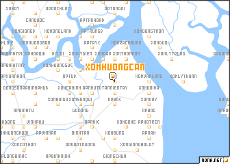 map of Xóm Hương Cấn
