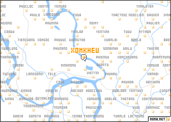 map of Xóm Khéu
