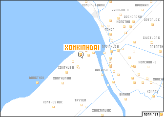 map of Xóm Kinh Dài