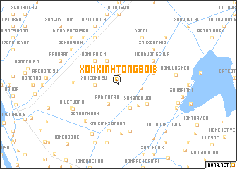 map of Xóm Kinh Tổng Bồi (1)