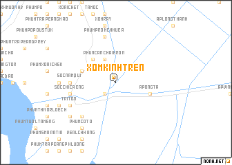 map of Xóm Kinh Trên