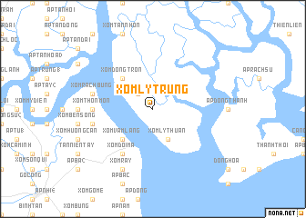 map of Xóm Lý Trung
