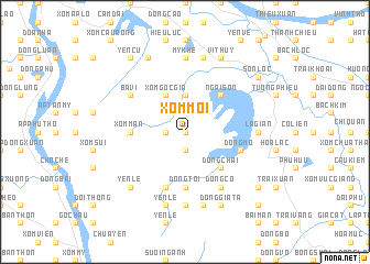 map of Xóm Mối