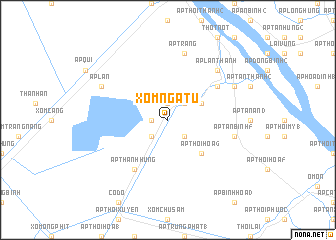 map of Xóm Ngã Tư