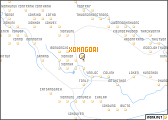 map of Xóm Ngoại