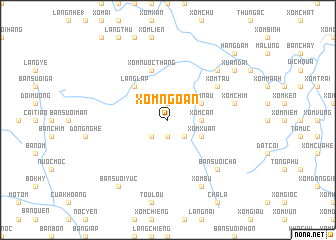 map of Xóm Ngoan