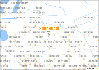 map of Xóm Nhà Ðài