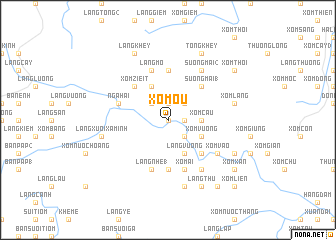 map of Xóm Ôu