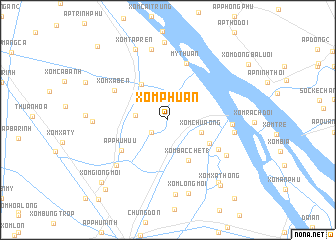 map of Xóm Phú An