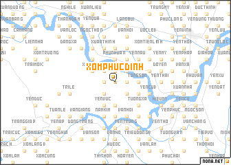 map of Xóm Phuc Ðinh