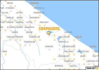 map of Xóm Phương