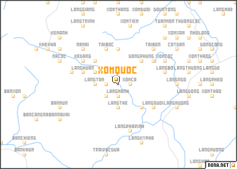 map of Xóm Quốc