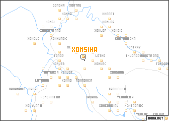 map of Xóm Si Ha