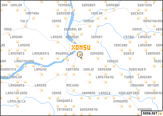 map of Xóm Su