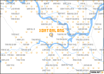 map of Xóm Tam Lăng
